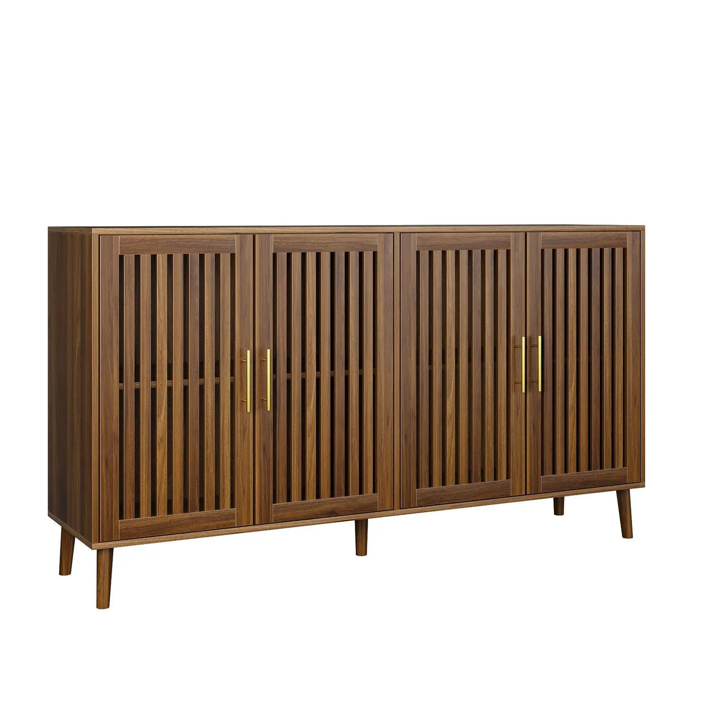 Grille Striped Sideboard Buffet Cabinet With Storage by HouseOfZazla