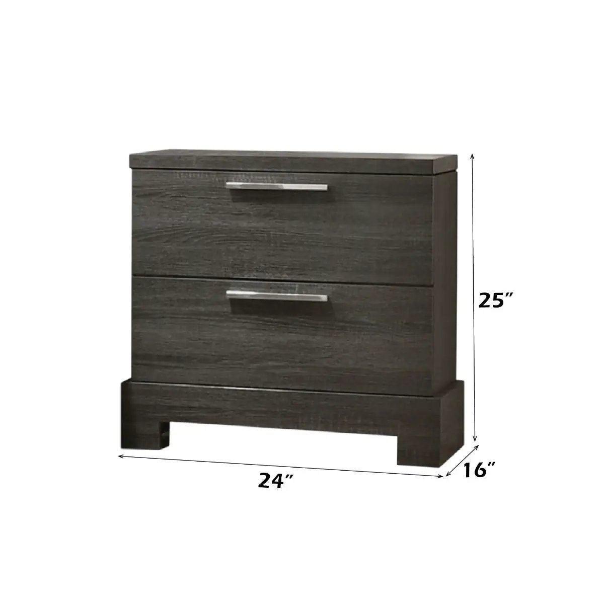 Lantha - Nightstand - Gray Oak by Unique Piece Furniture