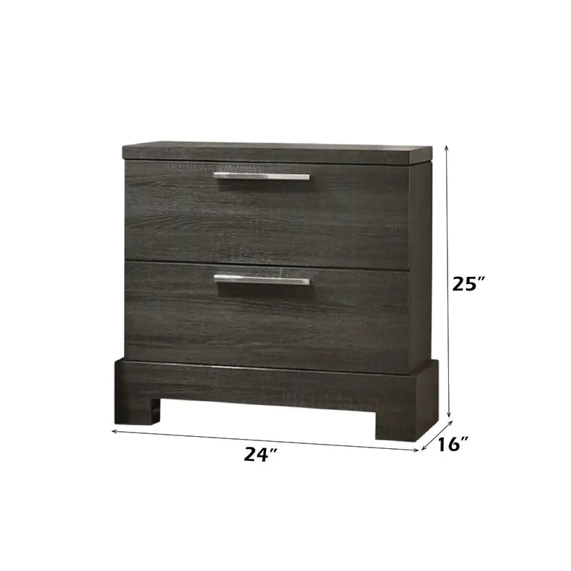 Lantha - Nightstand - Gray Oak by Unique Piece Furniture