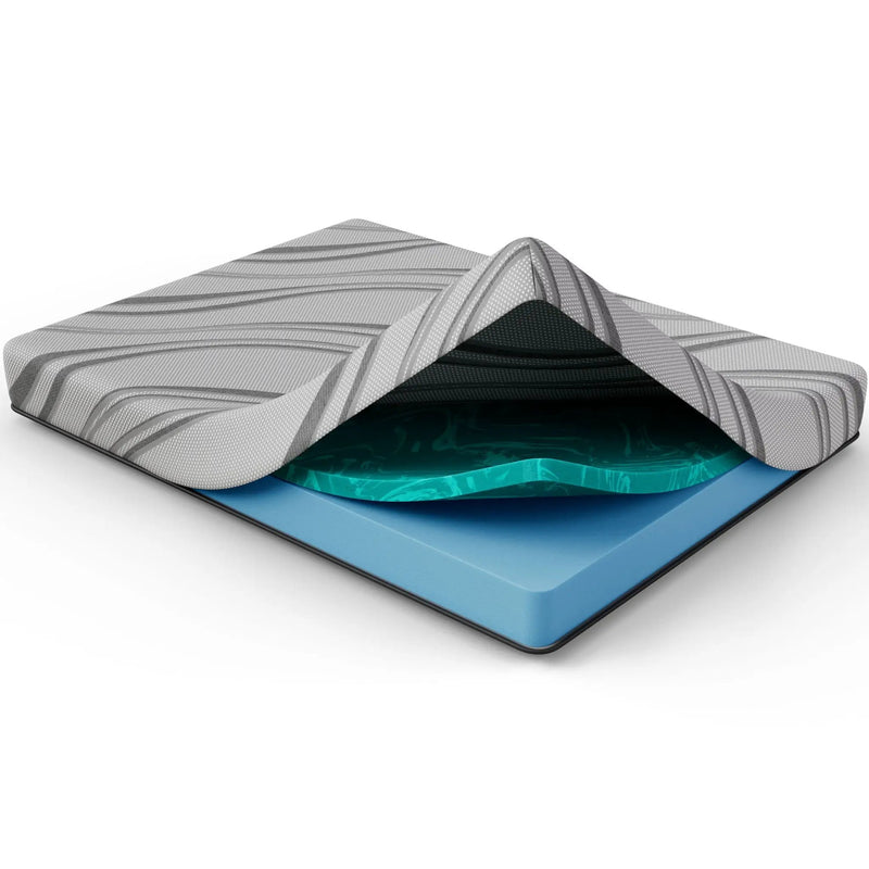Bib Nl - 8" Pro Gel Foam Firm Mattress by Unique Piece Furniture