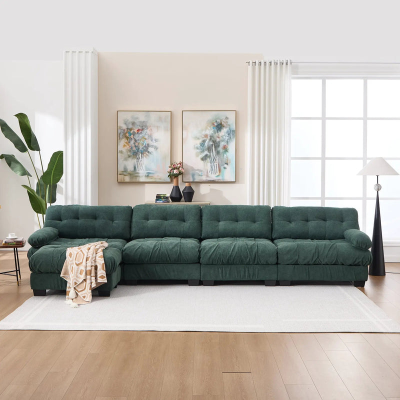 Modular Sectional Sofa Cloud Couch by HouseOfZazla