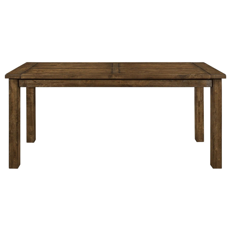 Amarillo - Rectangular Counter Height Dining Table - Rustic Brown by HouseOfZazla