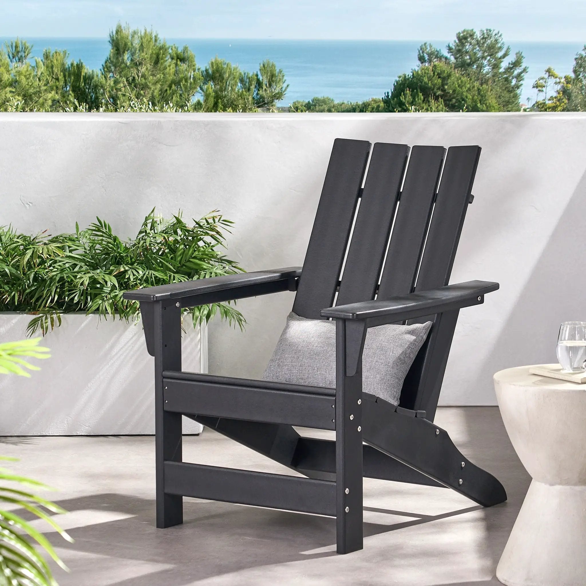 Enigmara Outdoor High Density Resin Adirondack Chair by HouseOfZazla