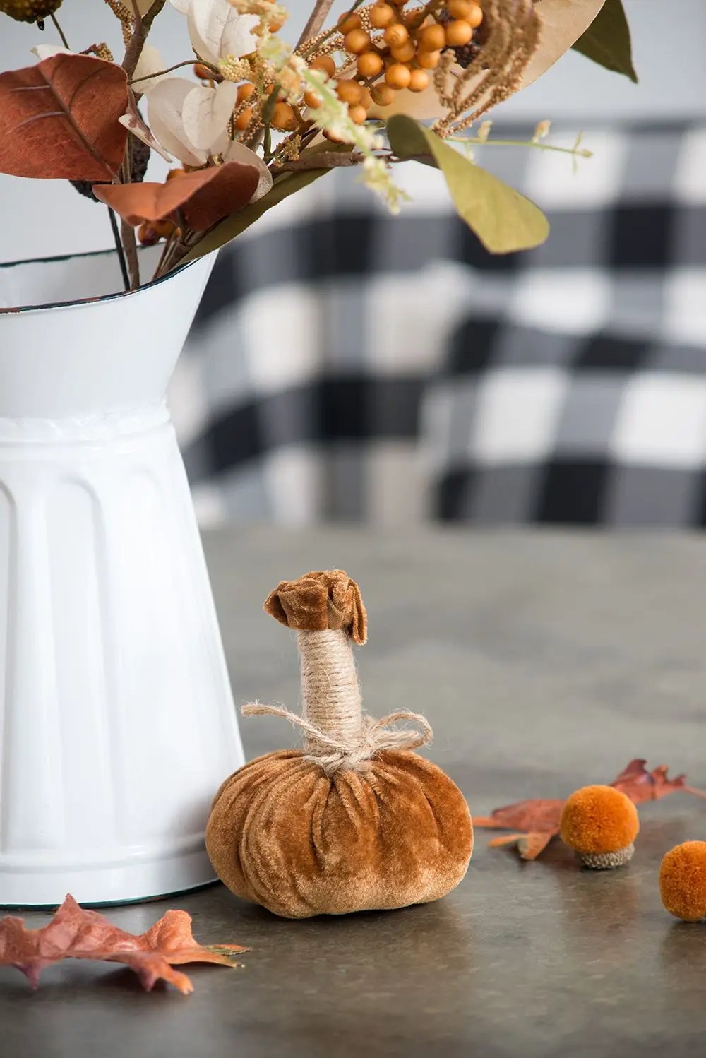 Pumpkin Ornament For Holiday Harvest Festival Fall Festival & Thanksgiving (Set of 6) by Unique Piece Furniture