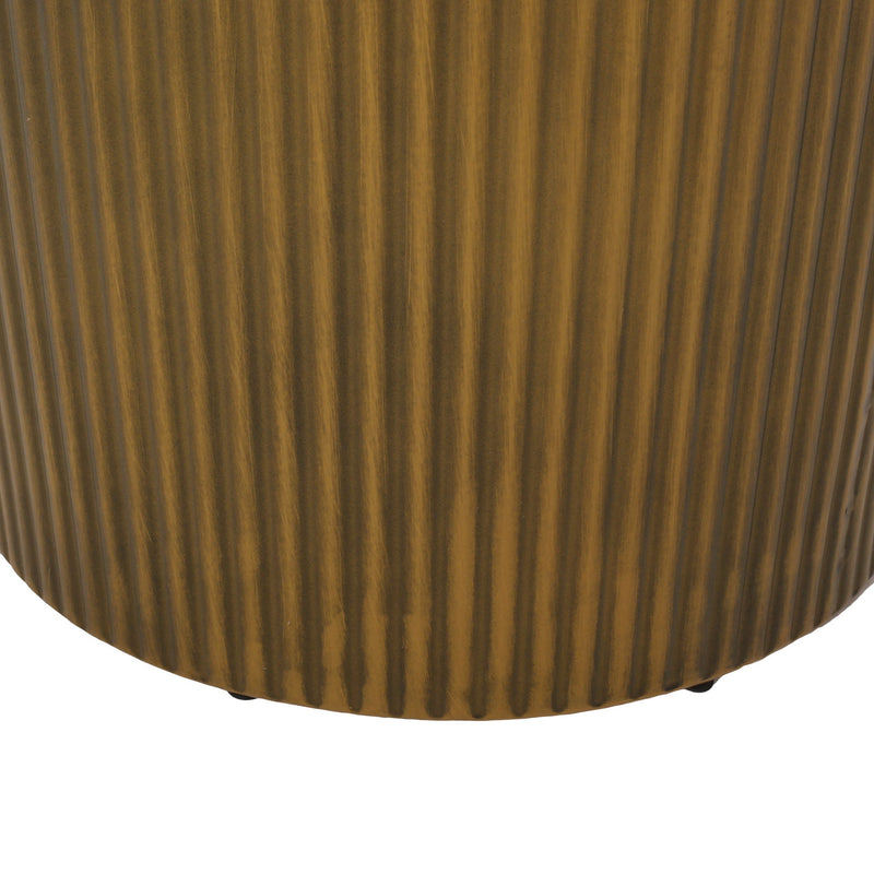 Langseth Iron Sunburst Side Table Modern Design by HouseOfZazla
