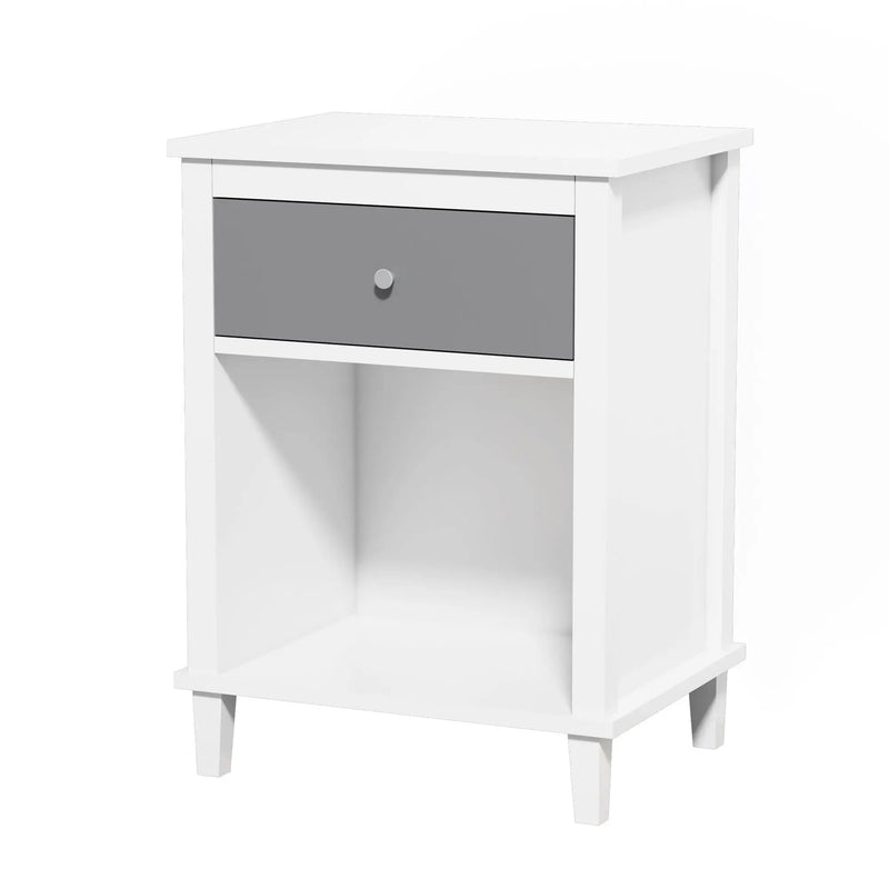 Nightstand With 1 Drawer 1 Shelf by HouseOfZazla