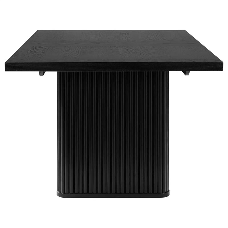 Catherine 5-piece Rectangular Dining Table Set Black by Unique Piece Furniture