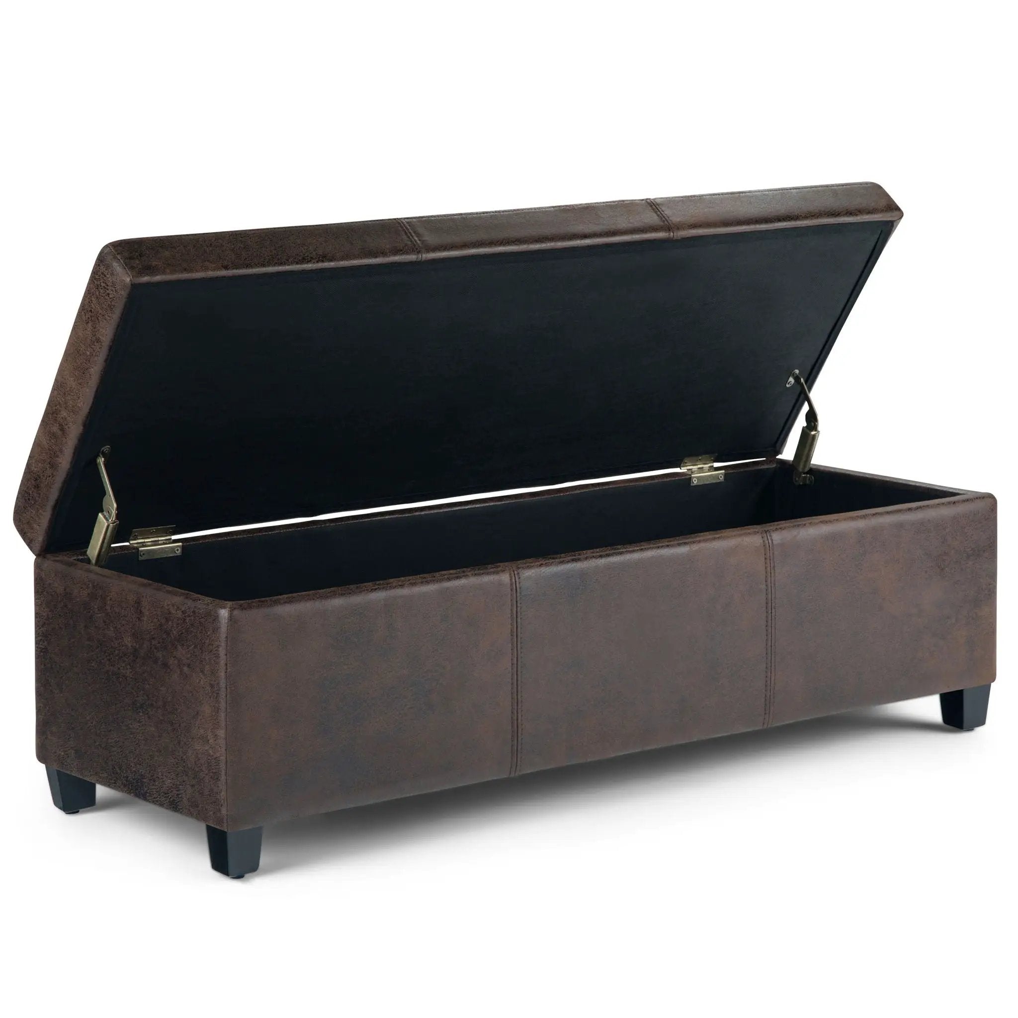 Avalon - Contemporary Storage Ottoman Bench by HouseOfZazla