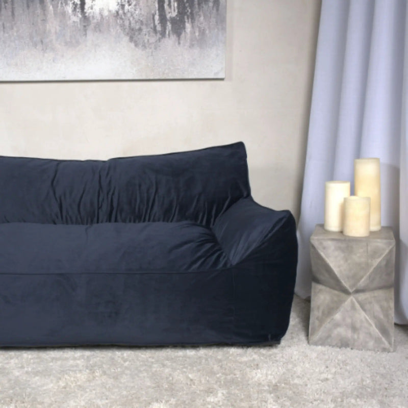Fila - een Oversized Seater Bean Bag Chair With Armrests by Unique Piece Furniture