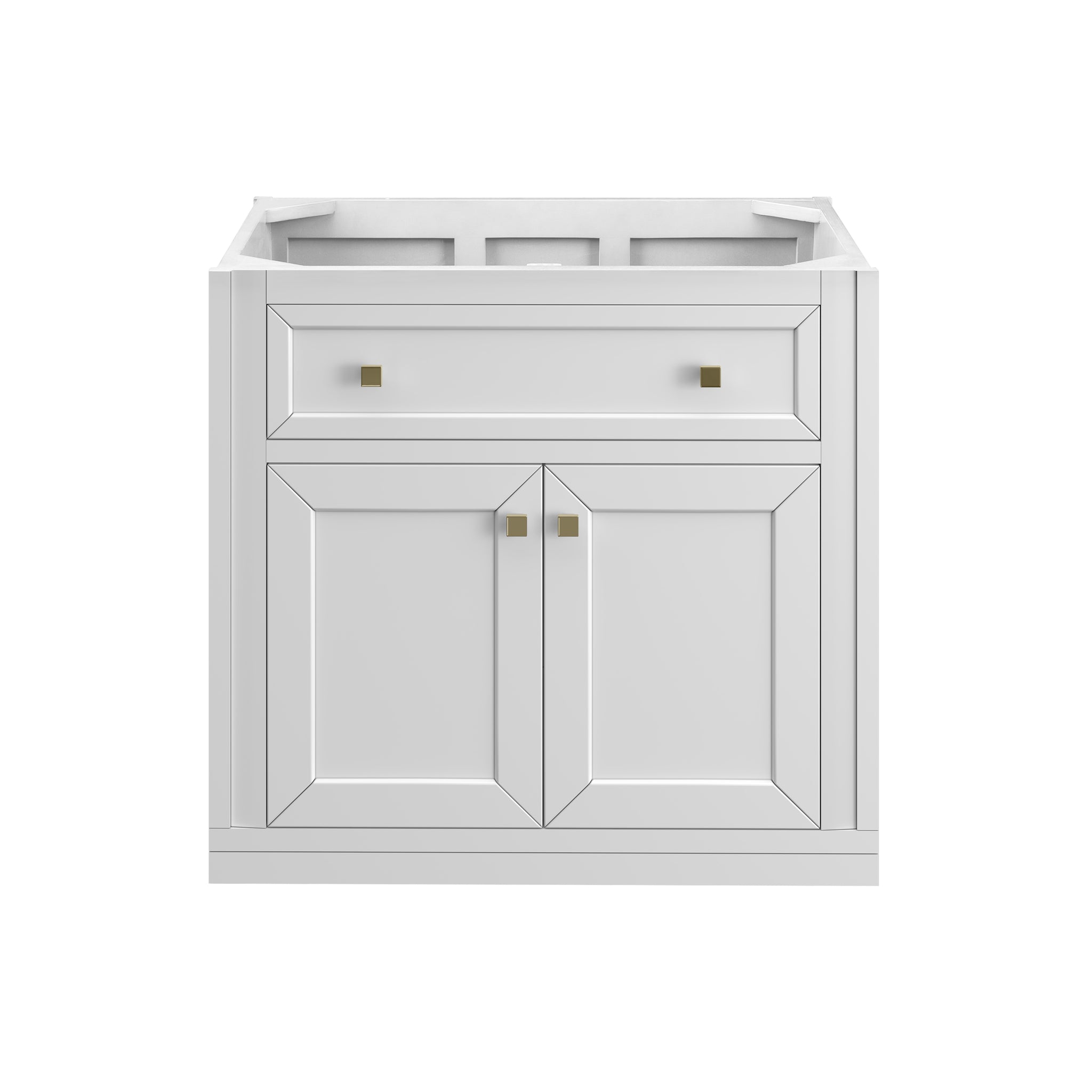 James Martin Chicago 30" Single Bathroom Vanity, Glossy White, view 17