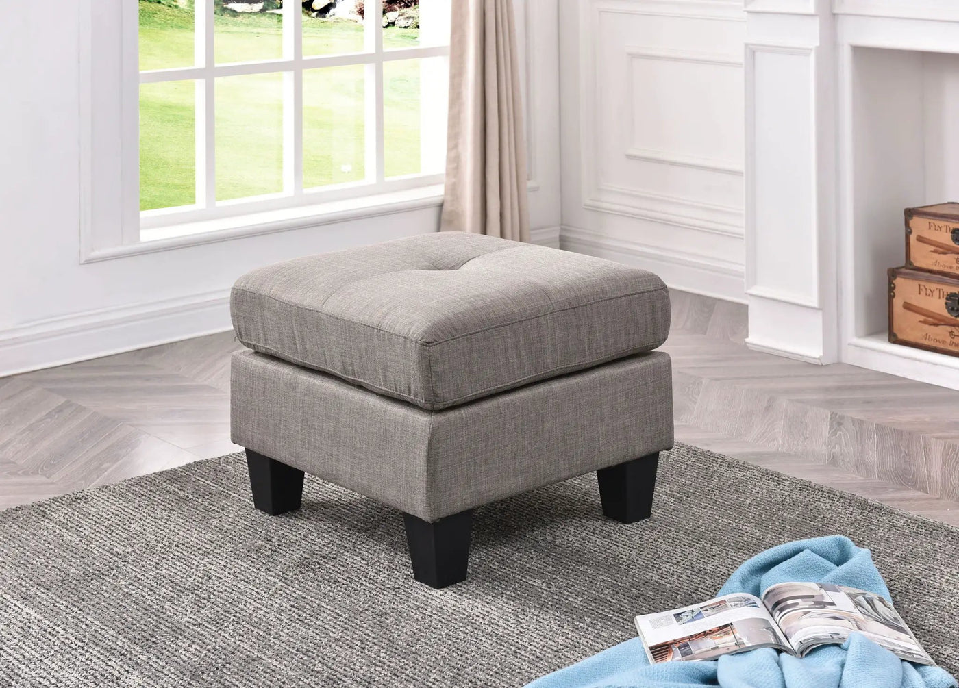 Casual Ottoman For Stylish Spaces by HouseOfZazla