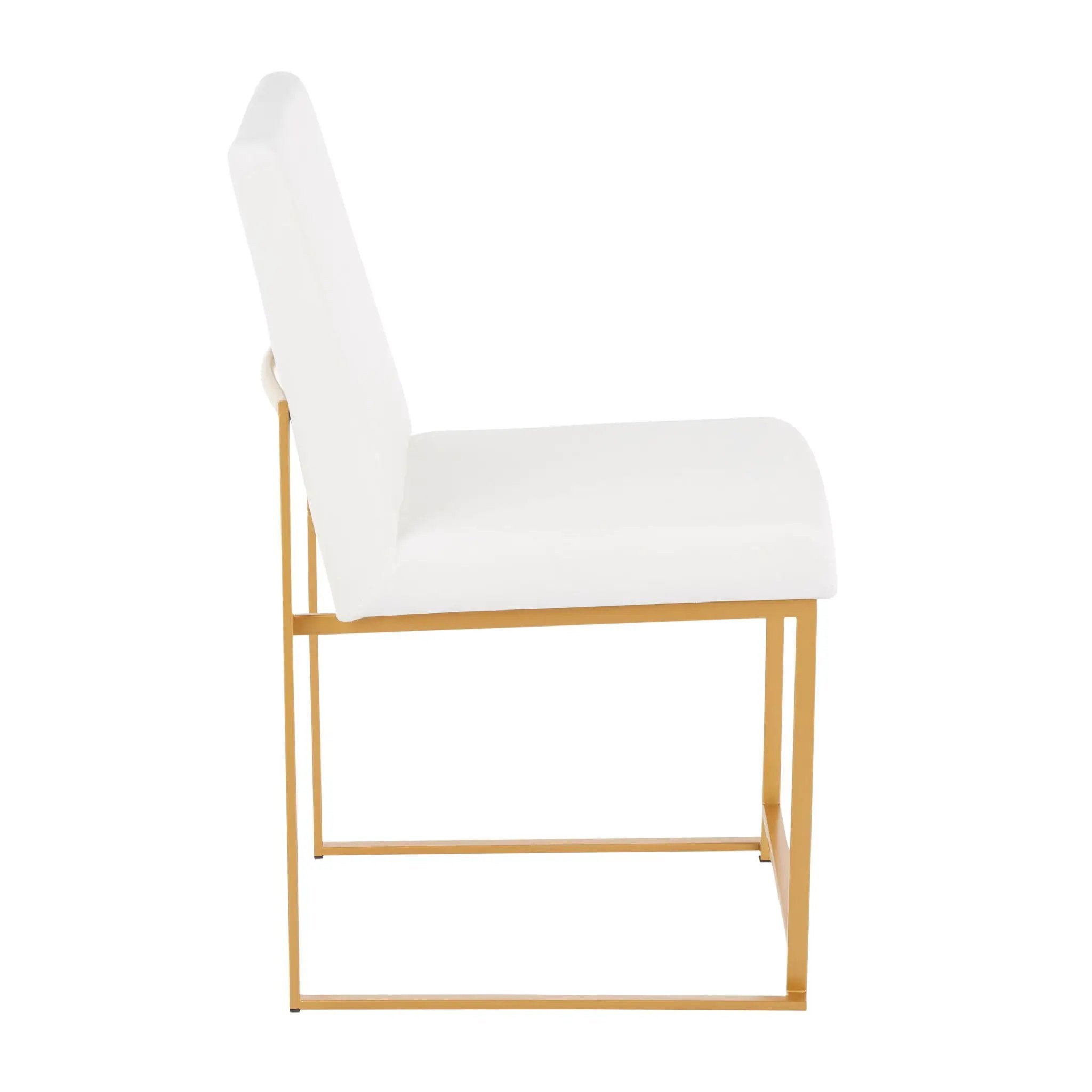 Fuji - Contemporary Stylish Frame, High Back Dining Chair (Set of 2) by Unique Piece Furniture