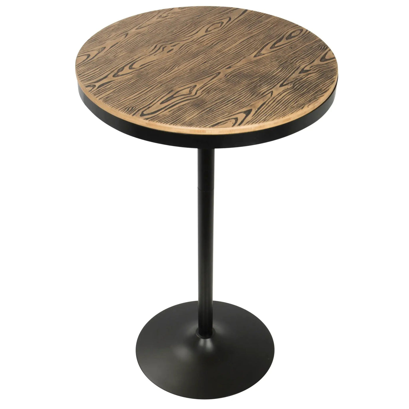 Dakota - Industrial Adjustable Bar Dinette Table by HouseOfZazla