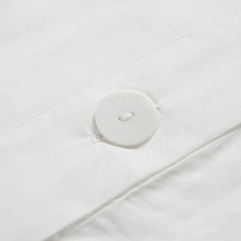 Duvet Cover Mini Set White King by HouseOfZazla