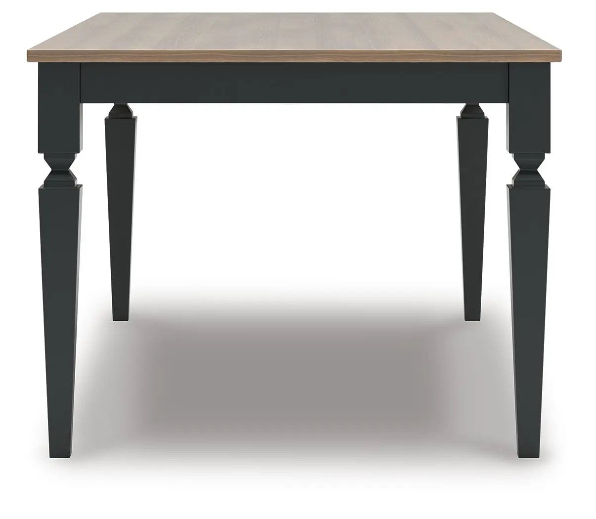 Brenkerton - Rectangular Dining Room Table - Grayish Brown / Black by Unique Piece Furniture