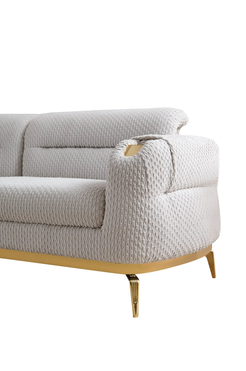 Zoe Modern Style Loveseat by HouseOfZazla