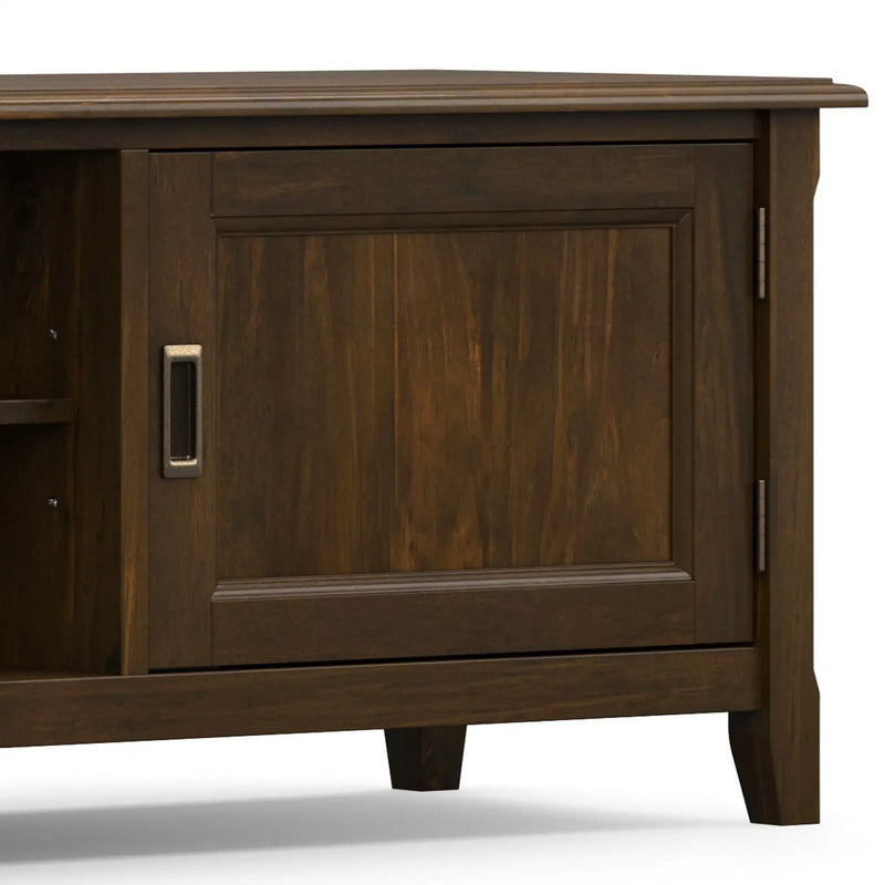 Burlington - Low TV Media Stand - Mahogany by Unique Piece Furniture