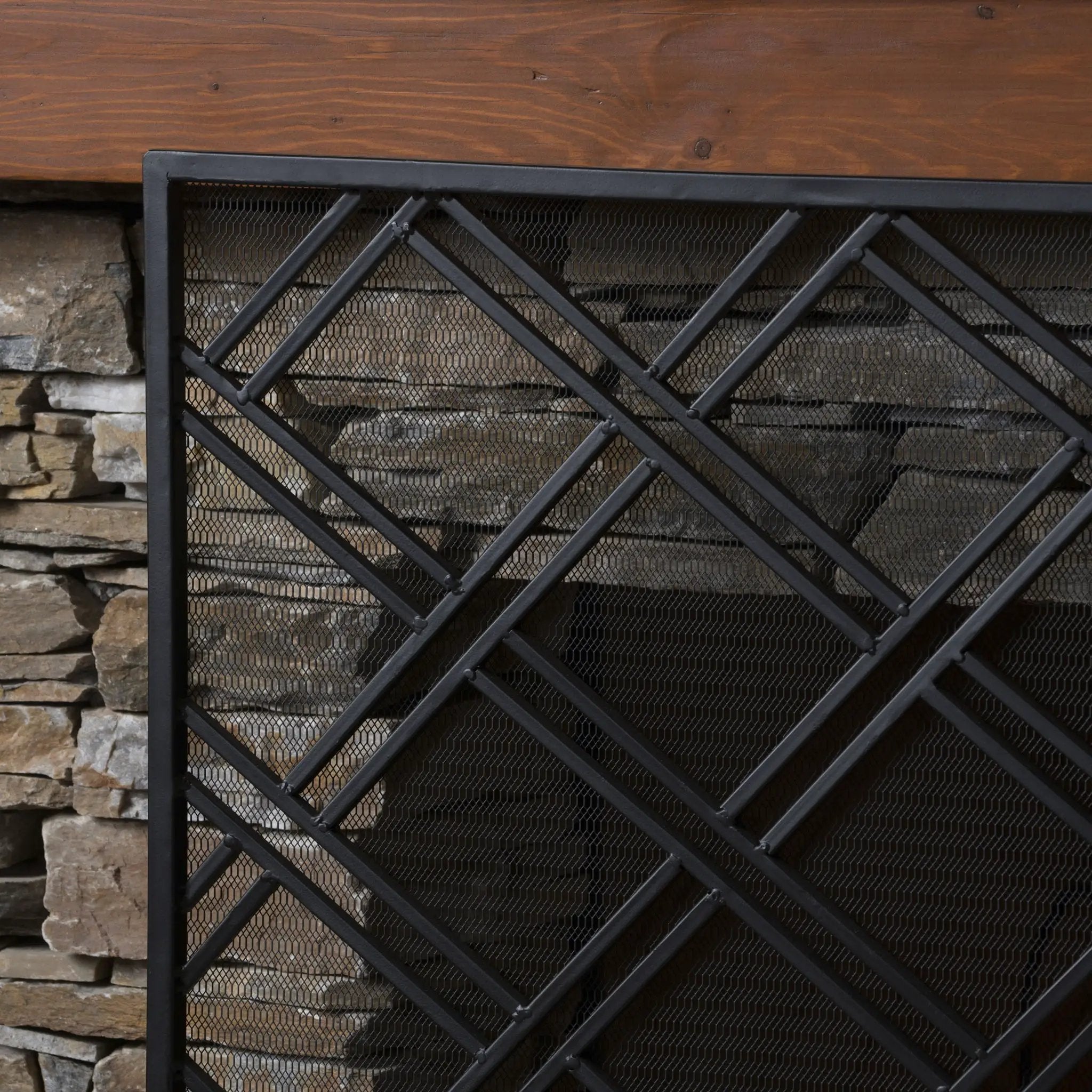 Elegant Design Fire Screen Protective Barrier by HouseOfZazla