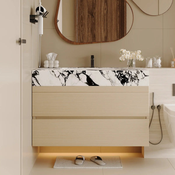 29.9" Modern Floating Bathroom Vanity