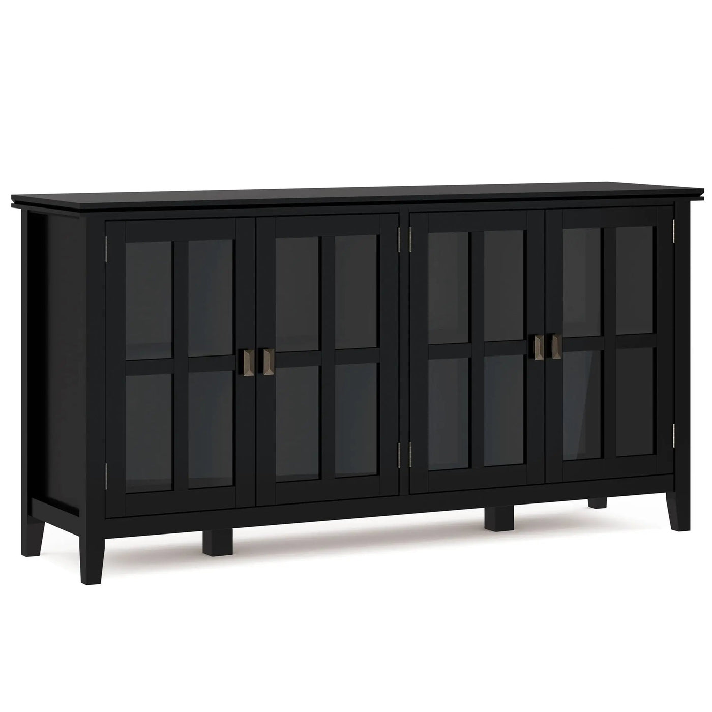 Artisan - Handcrafted Wide 4 Door Storage Cabinet by Unique Piece Furniture
