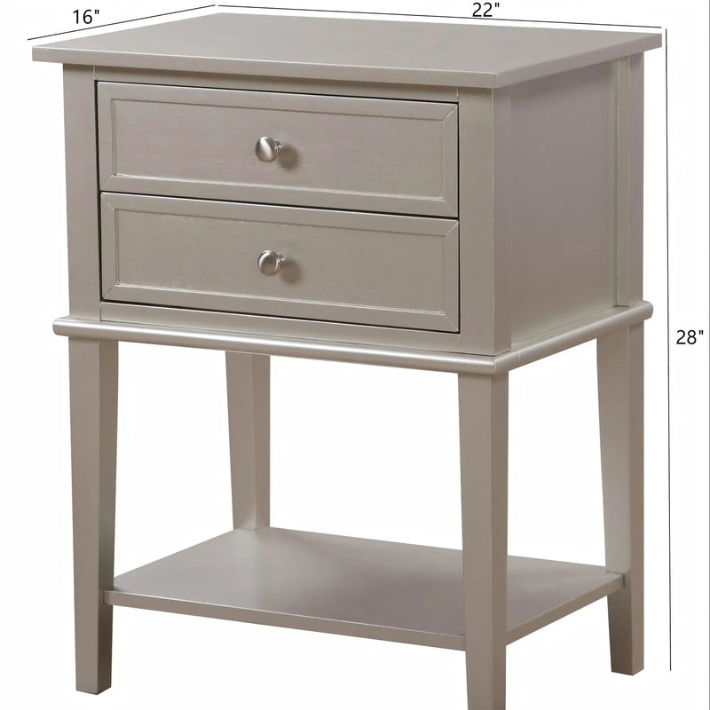 Vibrant Contemporary Nightstand by HouseOfZazla