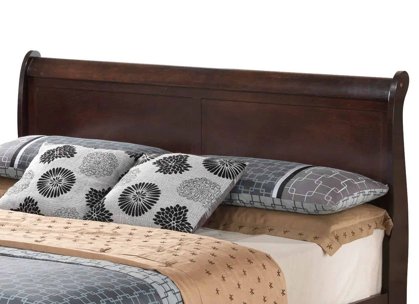 Sleigh Bed With Low Footboard by HouseOfZazla