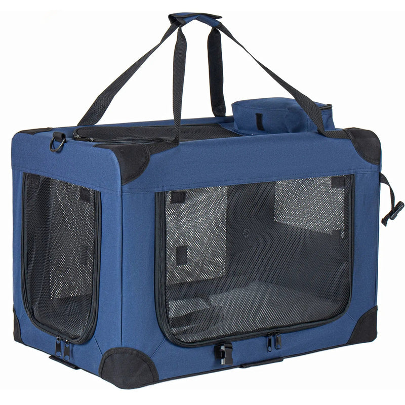 32'' Soft Dog Crates Kennel - Portable Folding Pet Carrier by HouseOfZazla