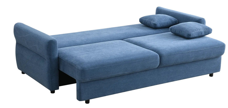 Haran Fabric Pull-Out Sleeper with Storage by HouseOfZazla