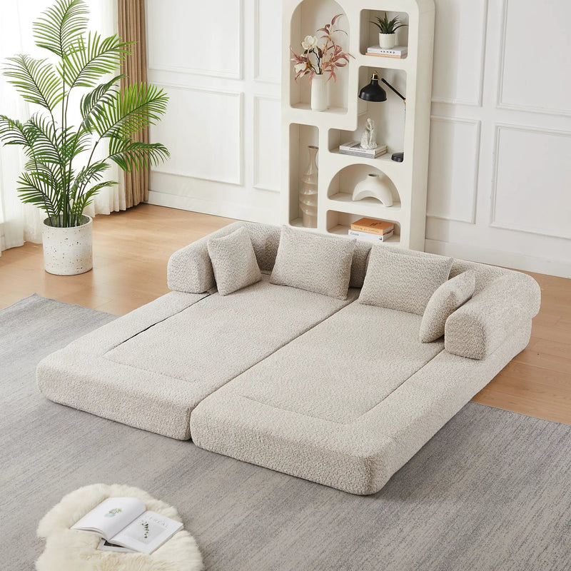 78.9-Inch Convertible Sleeper Sofa by HouseOfZazla