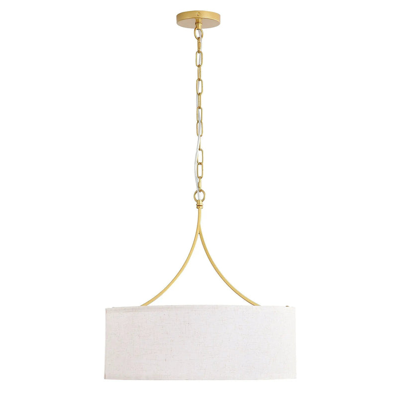 3 Light Drum Pendant Light by HouseOfZazla