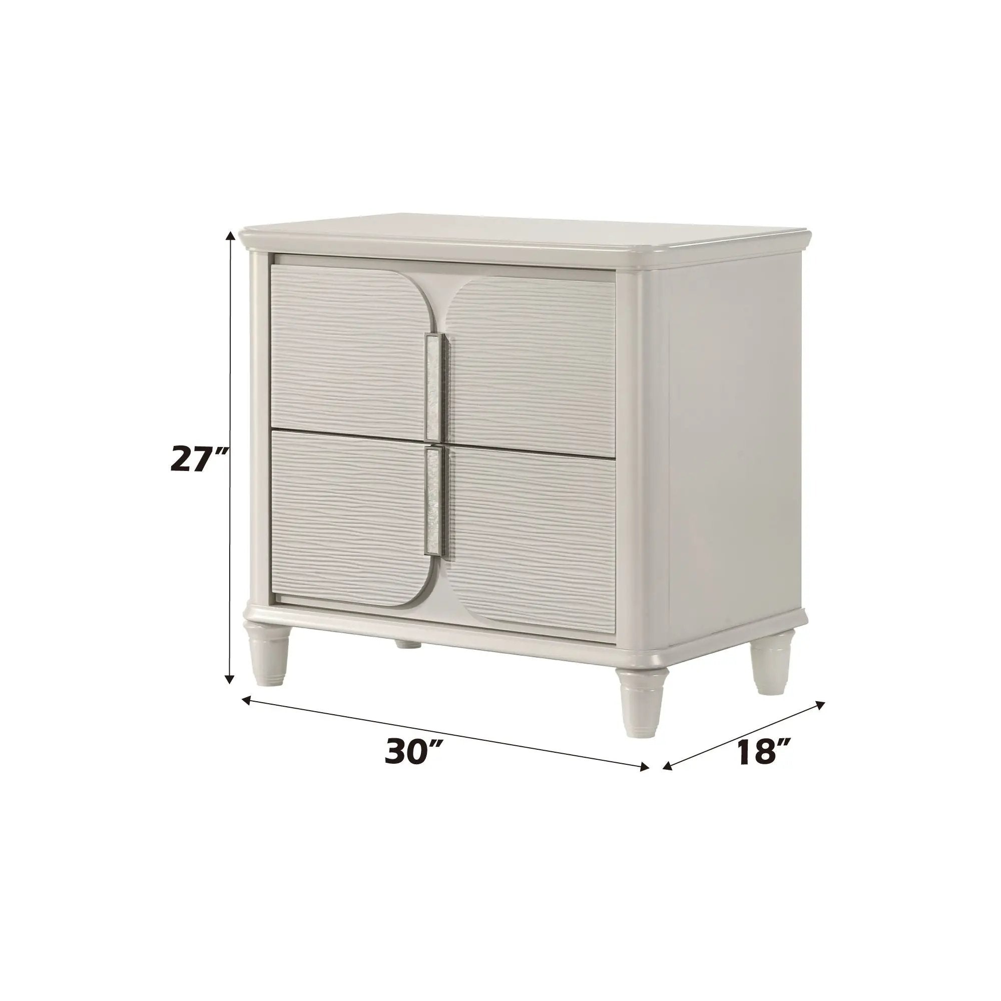 Laveda - Nightstand - White by Unique Piece Furniture