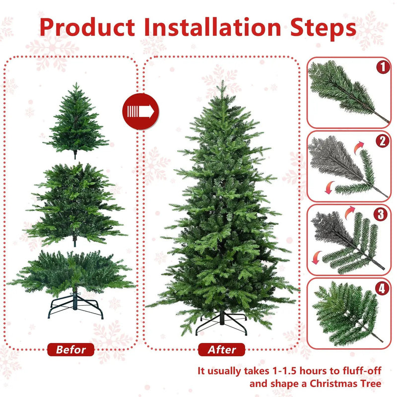 6.5FT Christmas Tree by HouseOfZazla