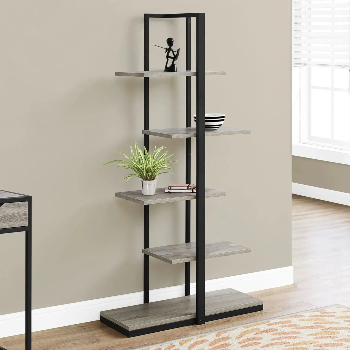 Bookshelf, Bookcase, Etagere, 5 Tie For Office, Contemporary & Modern by Unique Piece Furniture