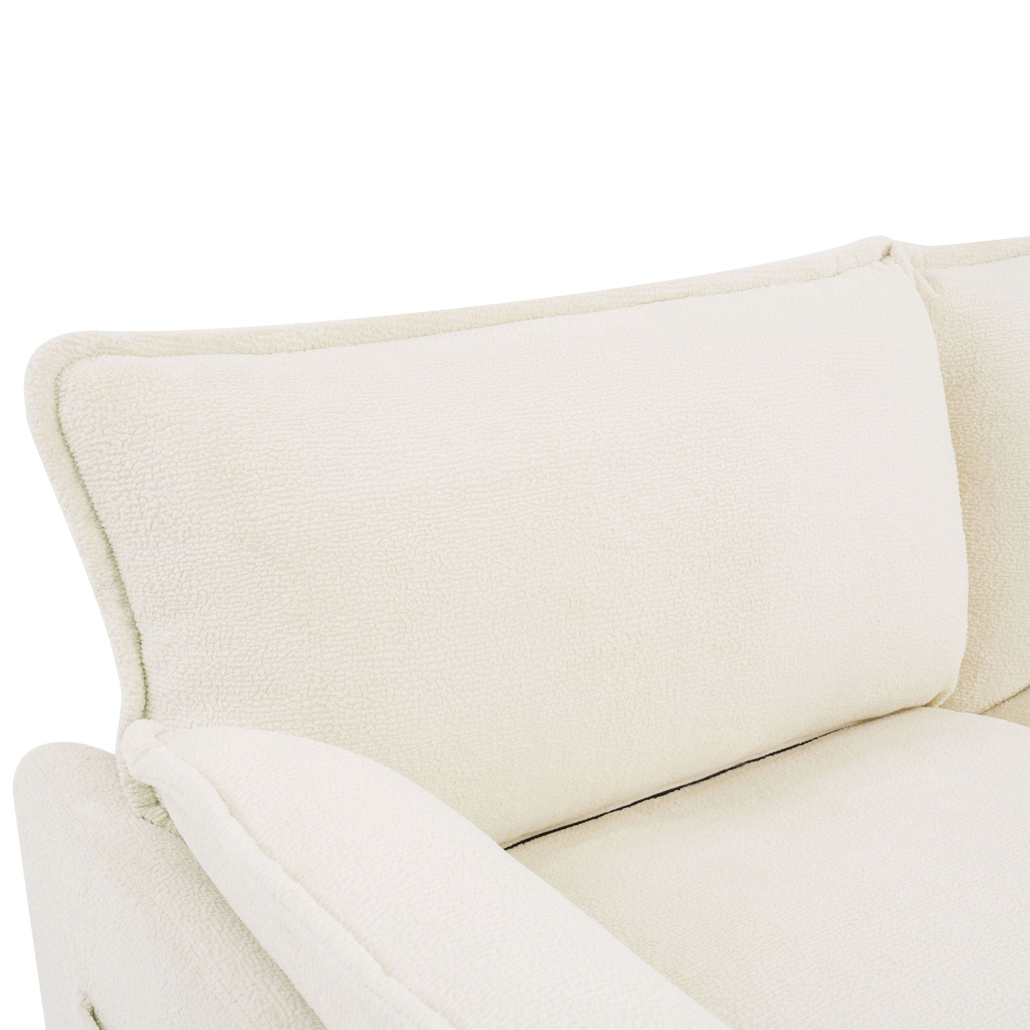 Modern Single Seat Accent Chair With Side Storage Pockets by HouseOfZazla