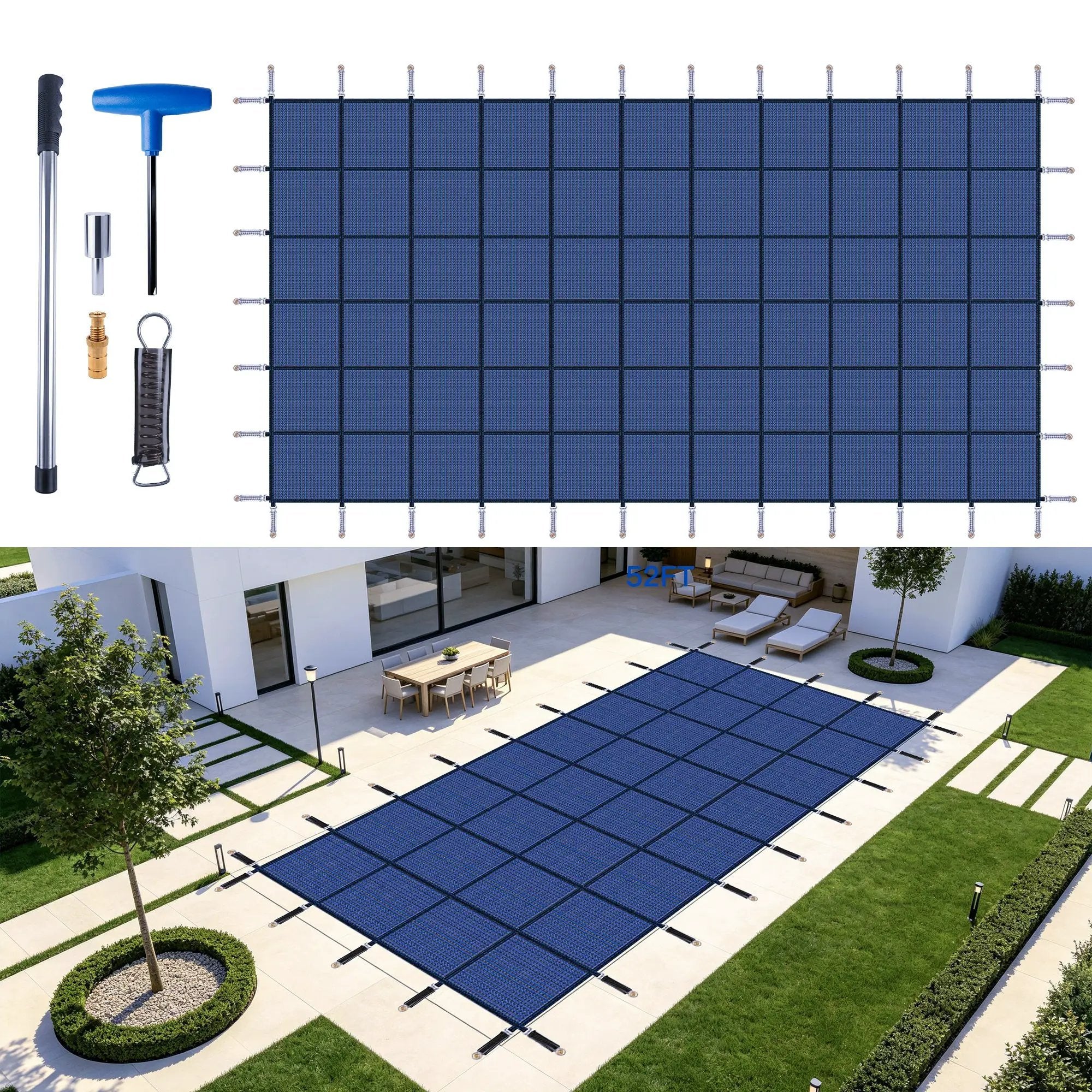 Inground Pool Safety Covers by HouseOfZazla