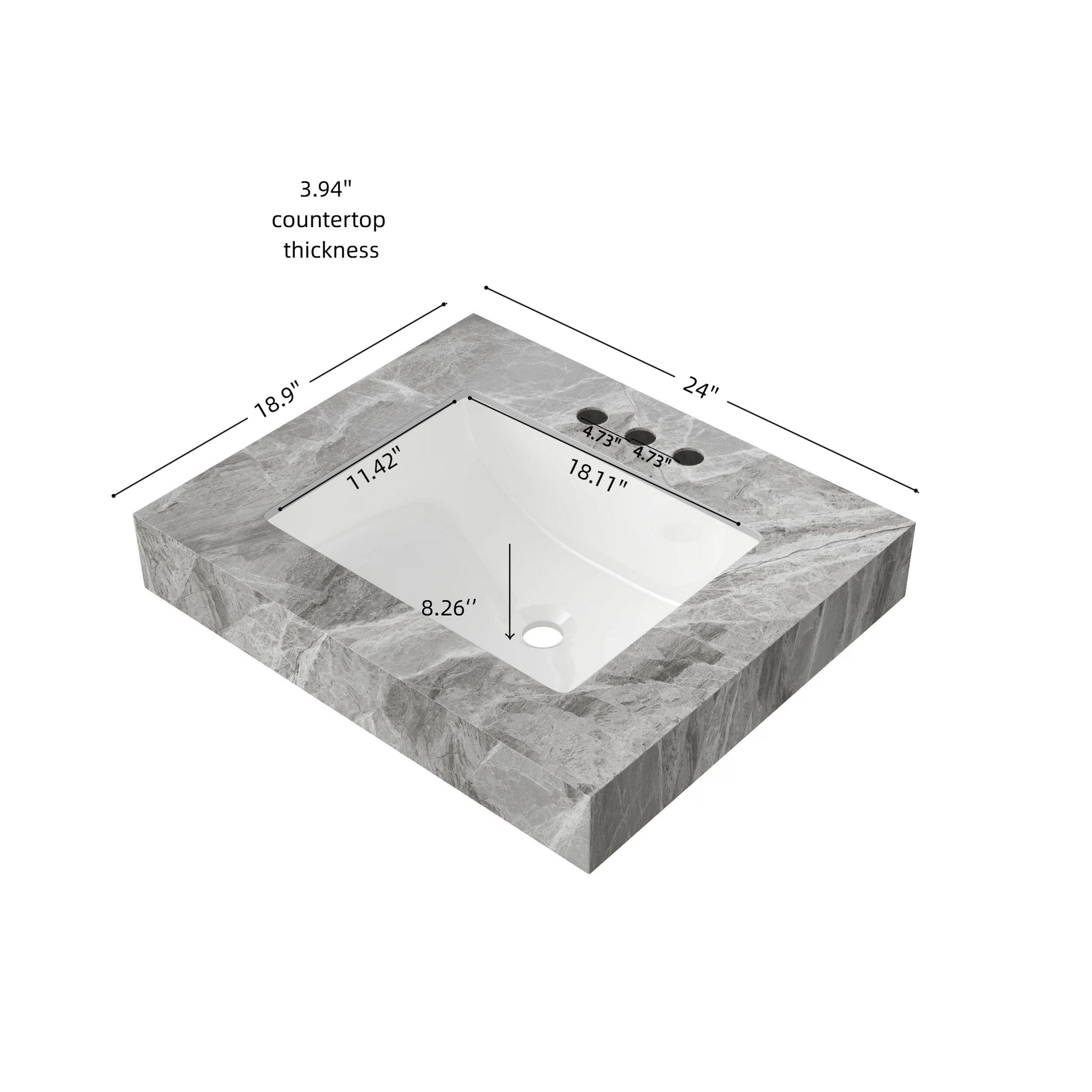 24" Muri Bathroom Vanity by HouseOfZazla