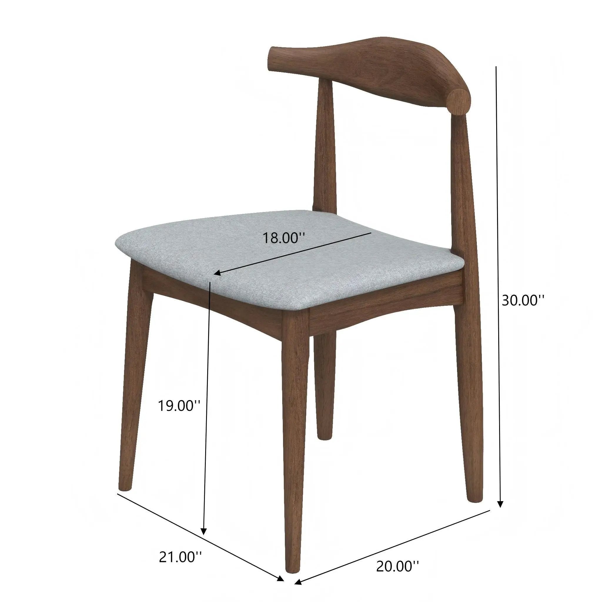 Brooklyn - Dining Chairs (Set of 2) - Gray by Unique Piece Furniture