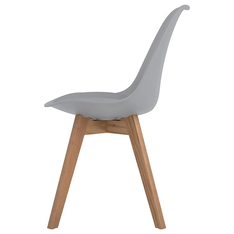 Elegant Padded Side Chair (Set Of 2)