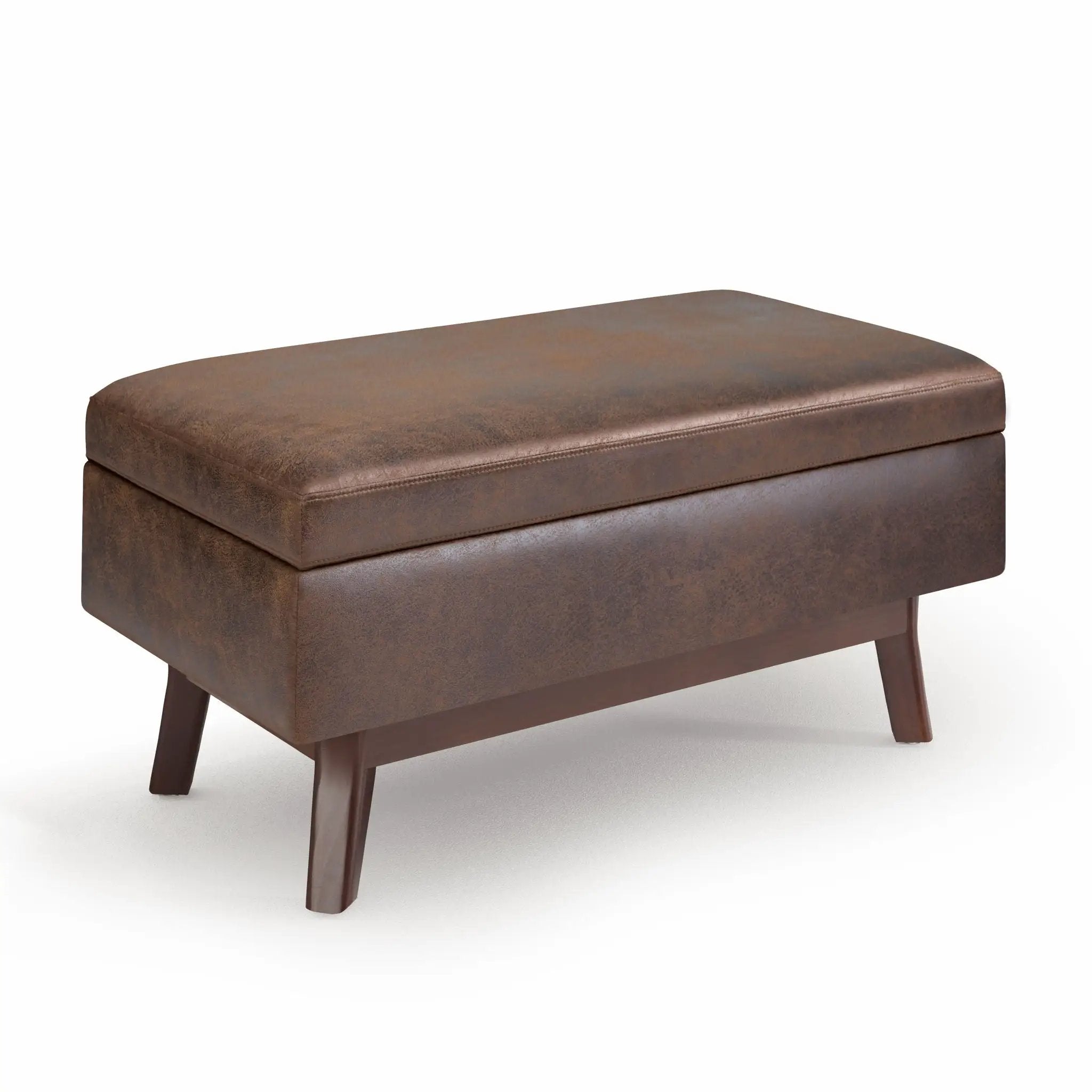 Owen - Upholstered Rectangular Storage Ottoman by HouseOfZazla