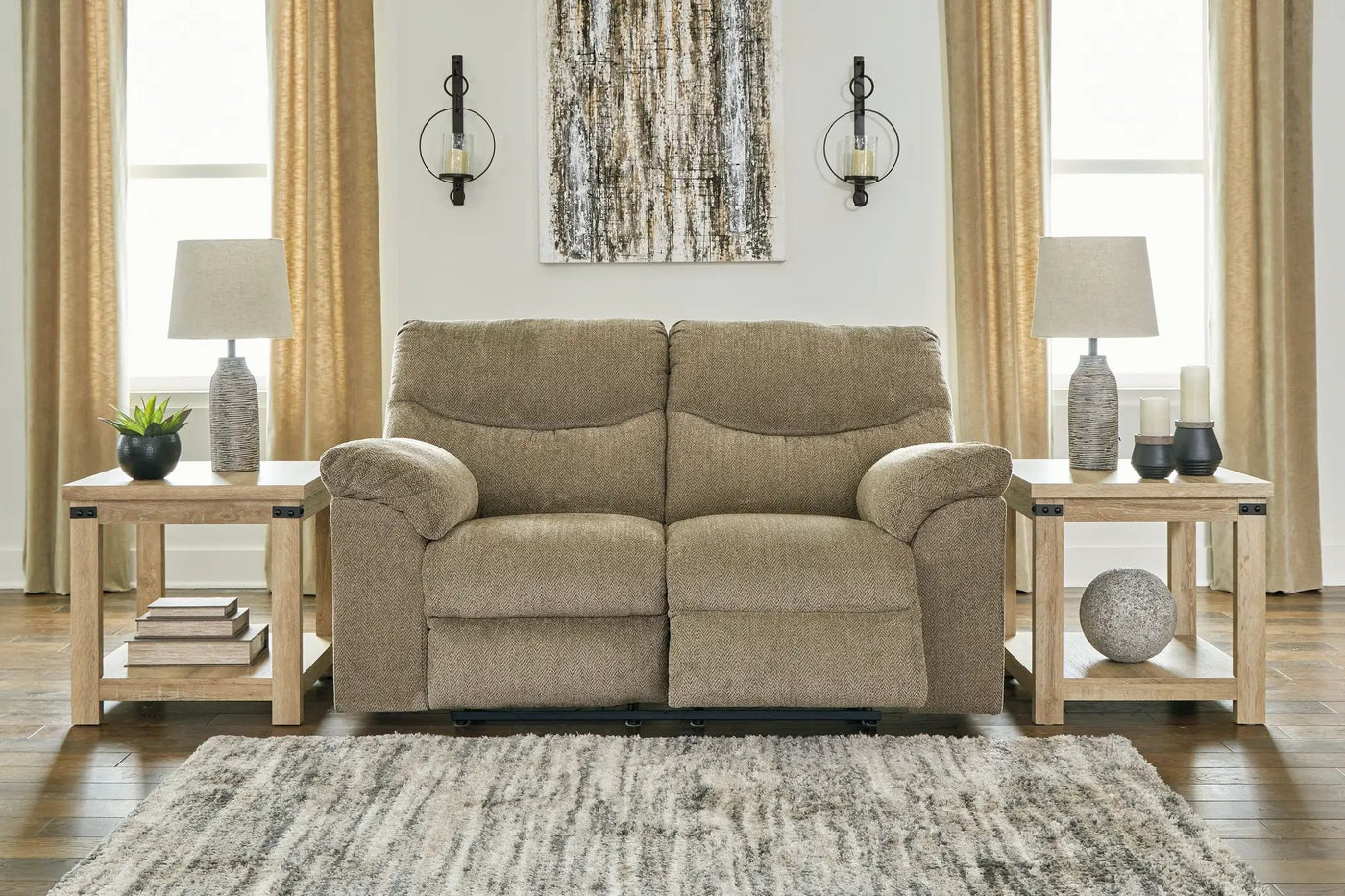 Alphons - Reclining Loveseat by Unique Piece Furniture