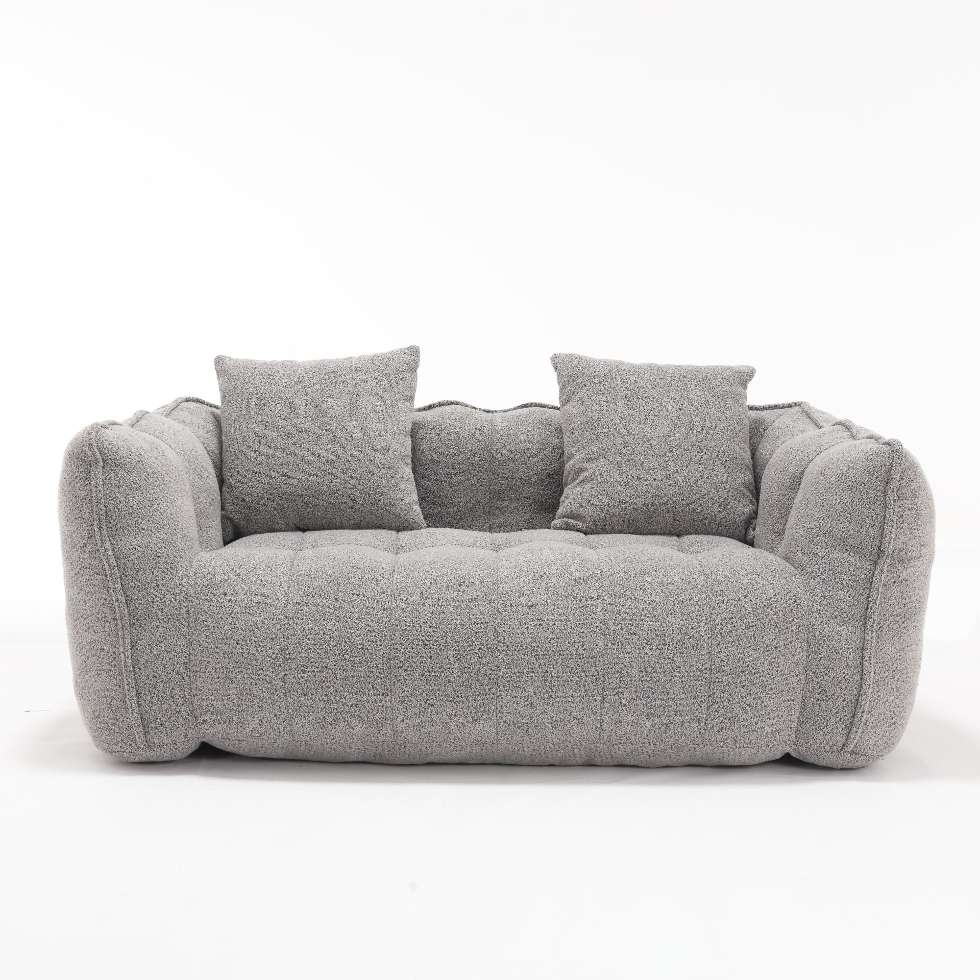 Cozy Beanbag Chair With High Resilience Foam Core For 2 by HouseOfZazla