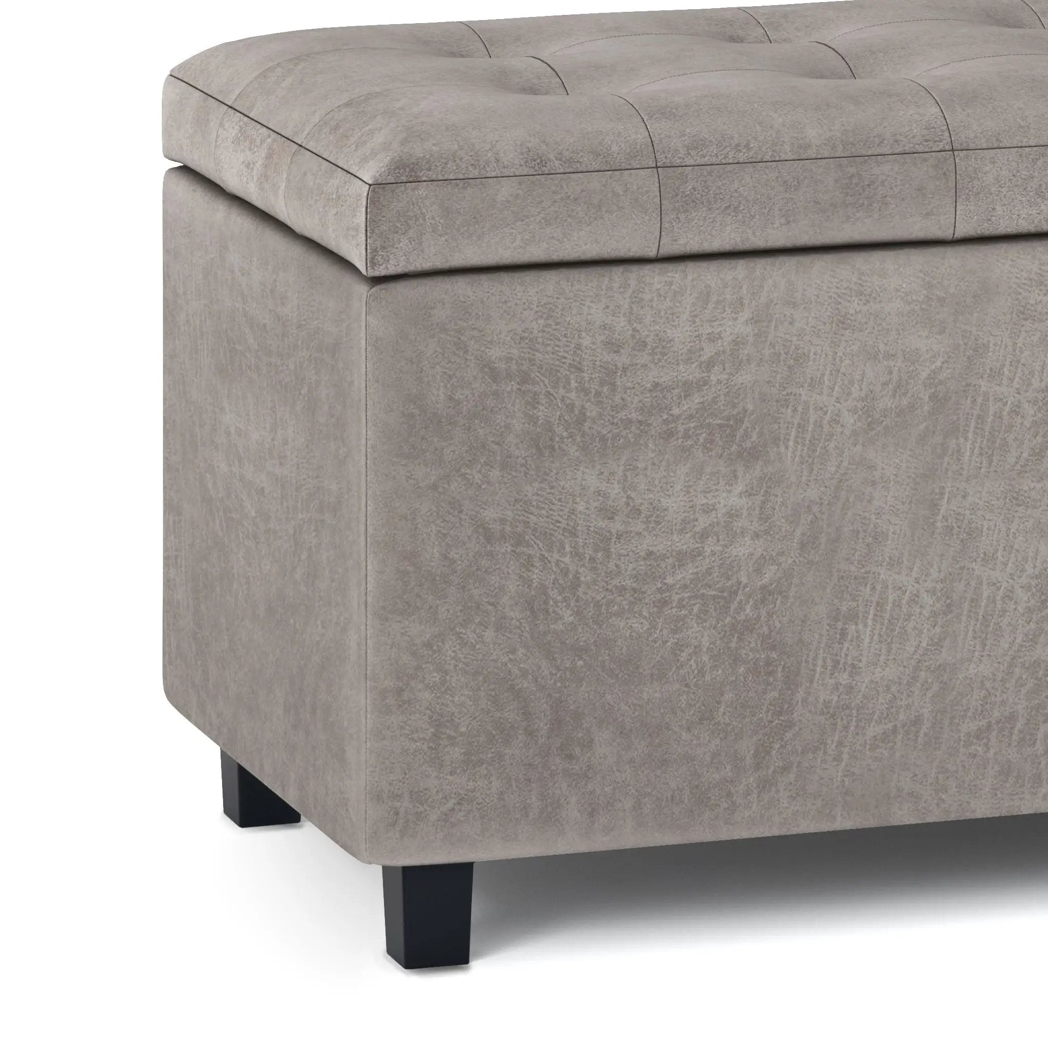 Cosmopolitan - Upholstered Storage Ottoman by Unique Piece Furniture