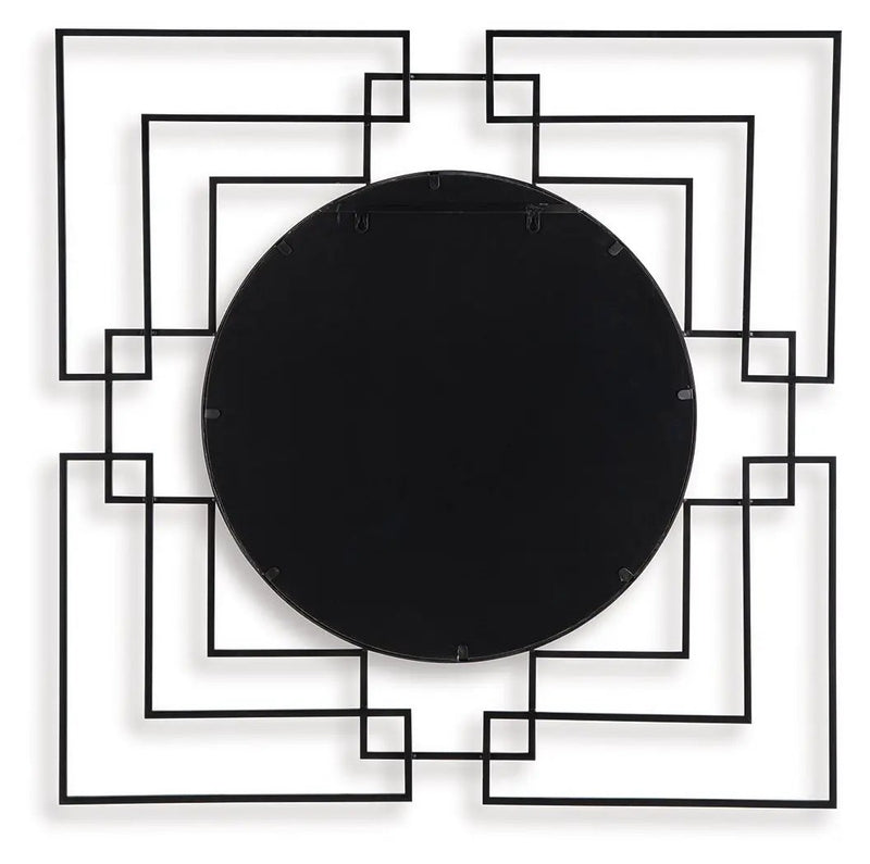 Oceanal - Accent Mirror - Black / Gold Finish by Unique Piece Furniture