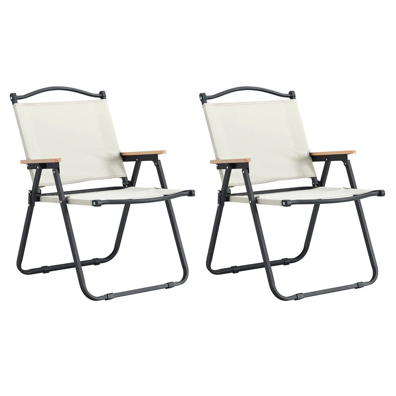 Folding Outdoor Chair For Indoor, Outdoor Camping, Picnics, Beach, Backyard, Bbq, Party, Patio by HouseOfZazla