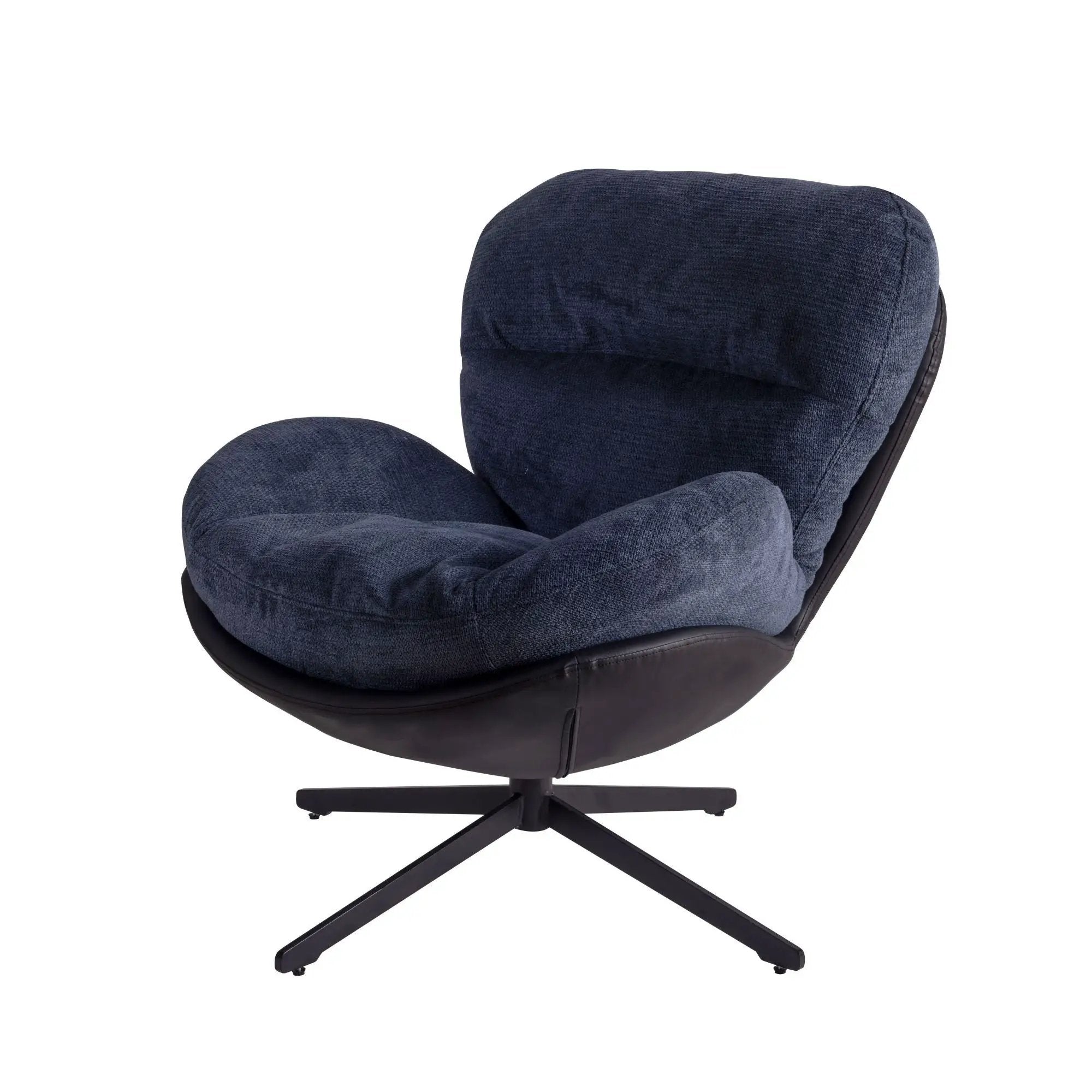 360° Swivel Office Chair, No Wheels by HouseOfZazla