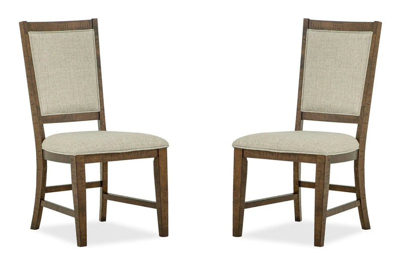 Bay Creek - Step Up Side Chair With Upholstered Seat & Back (Set of 2) - Toasted Nutmeg by Unique Piece Furniture
