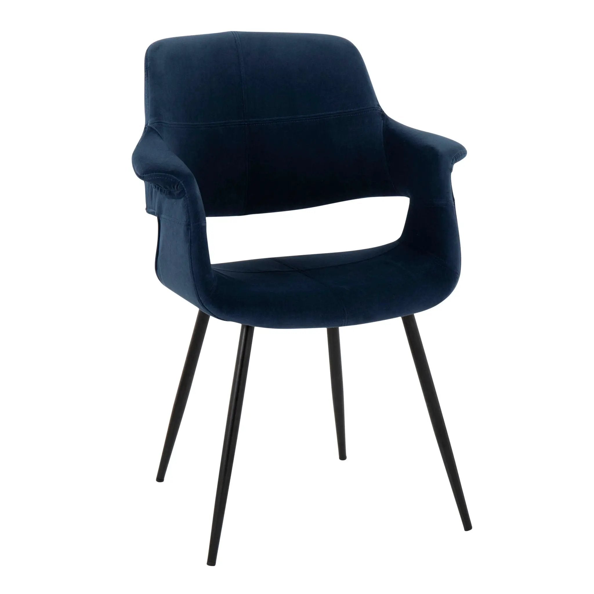 Vintage Flair - Glam, Art Deco Chair (Set of 2) by HouseOfZazla