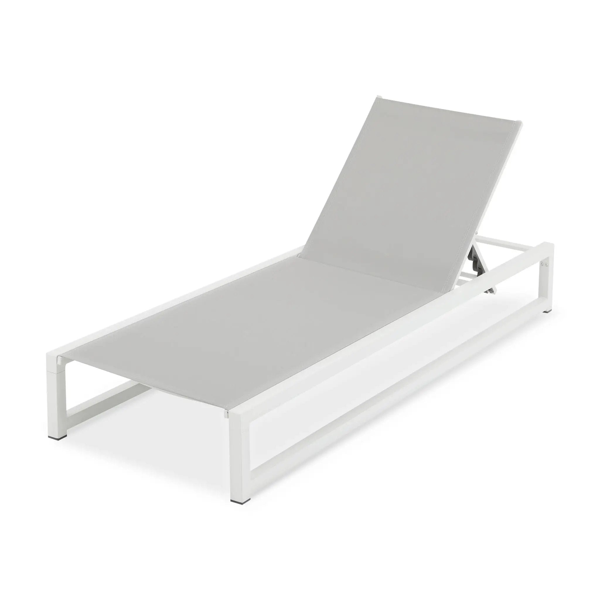 Chaise Lounge With 5 Reclining Positions, Outdoor Patio Lounge Chairs by HouseOfZazla