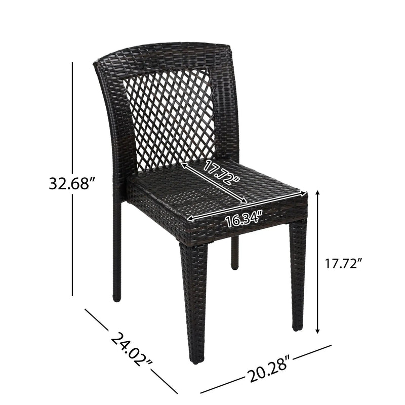 Outdoor Dining Stackable Chairs by HouseOfZazla