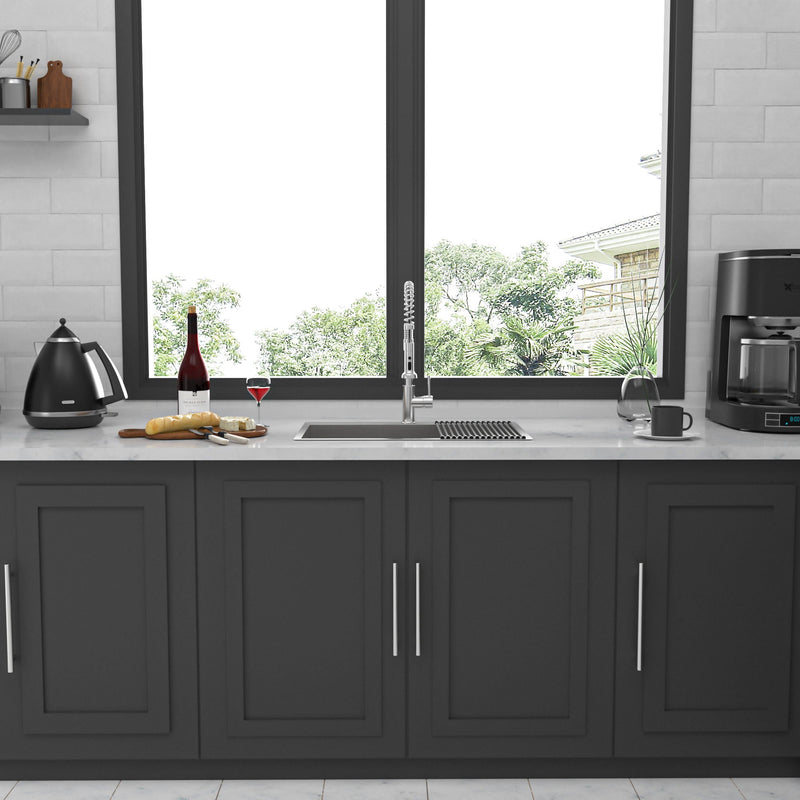 Stainless Steel Drop In Kitchen Sink, Topmount by HouseOfZazla